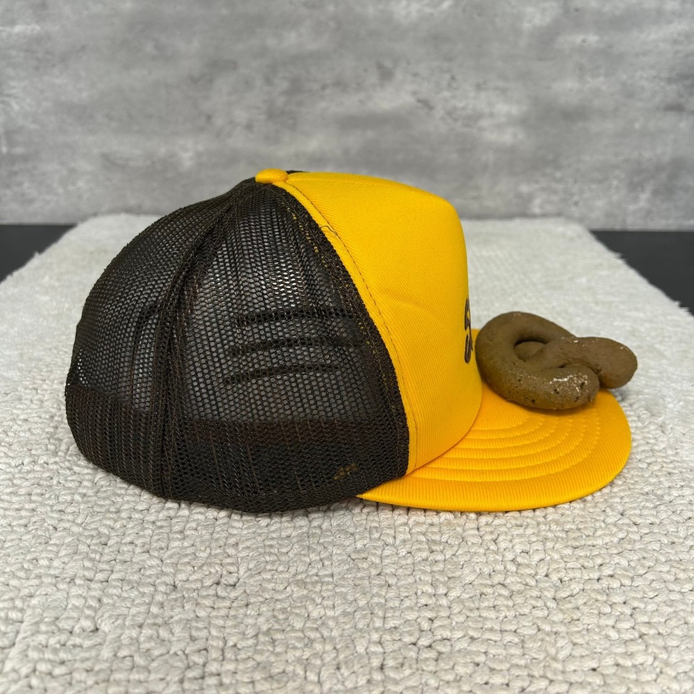 Vintage Sh*thead Mesh Snapback Trucker Hat OSFA Funny Saying Gag Crude Humor Cap - Picture 5 of 6
